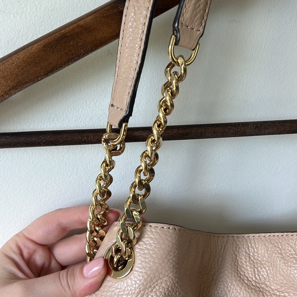 Michael Kors Oyster Leather Handbag - Picture 11 of 12